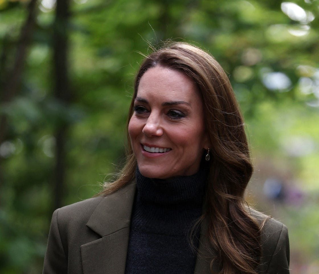 britains catherine, princess of wales, reacts during a visit to the treehouse childrens hospice, operated by east anglias childrens hospices each, in ipswich, eastern england on october 22, 2026 east anglias childrens hospices each deliver lifelong care to children with life limiting conditions and their families photo by chris radburn pool afp via getty images