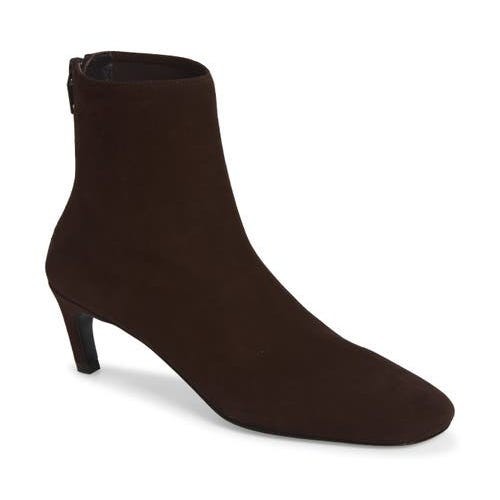 Suede Ankle Bootie