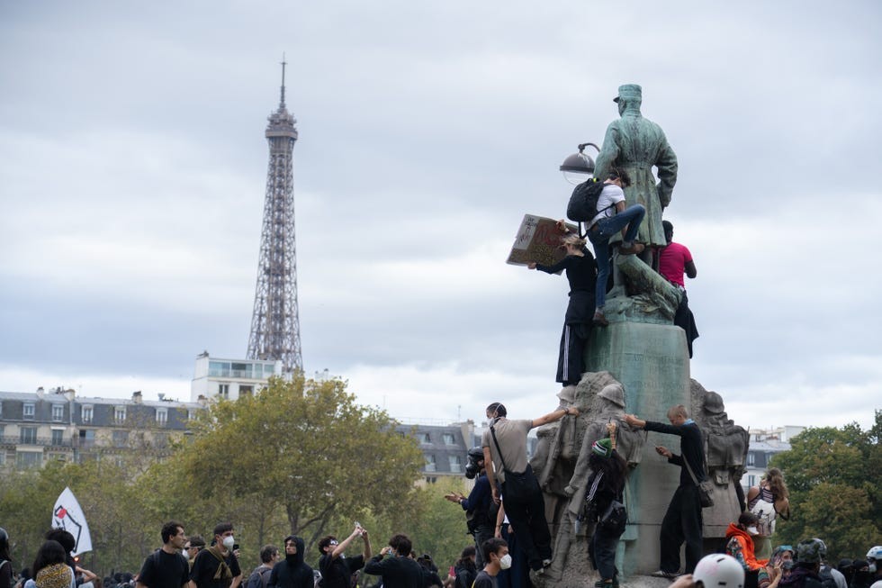 French Students And Trade Unions Hold Nationwide Day Of Action