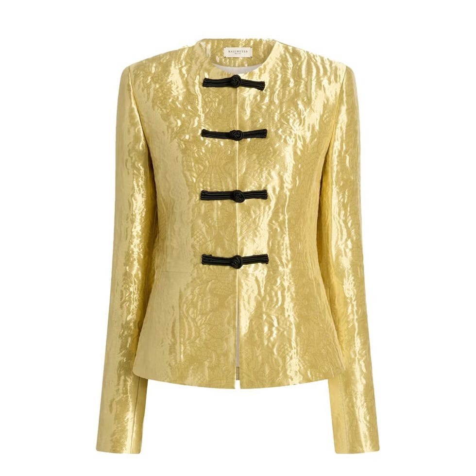 Tilda Jacket in Gilded Jacquard