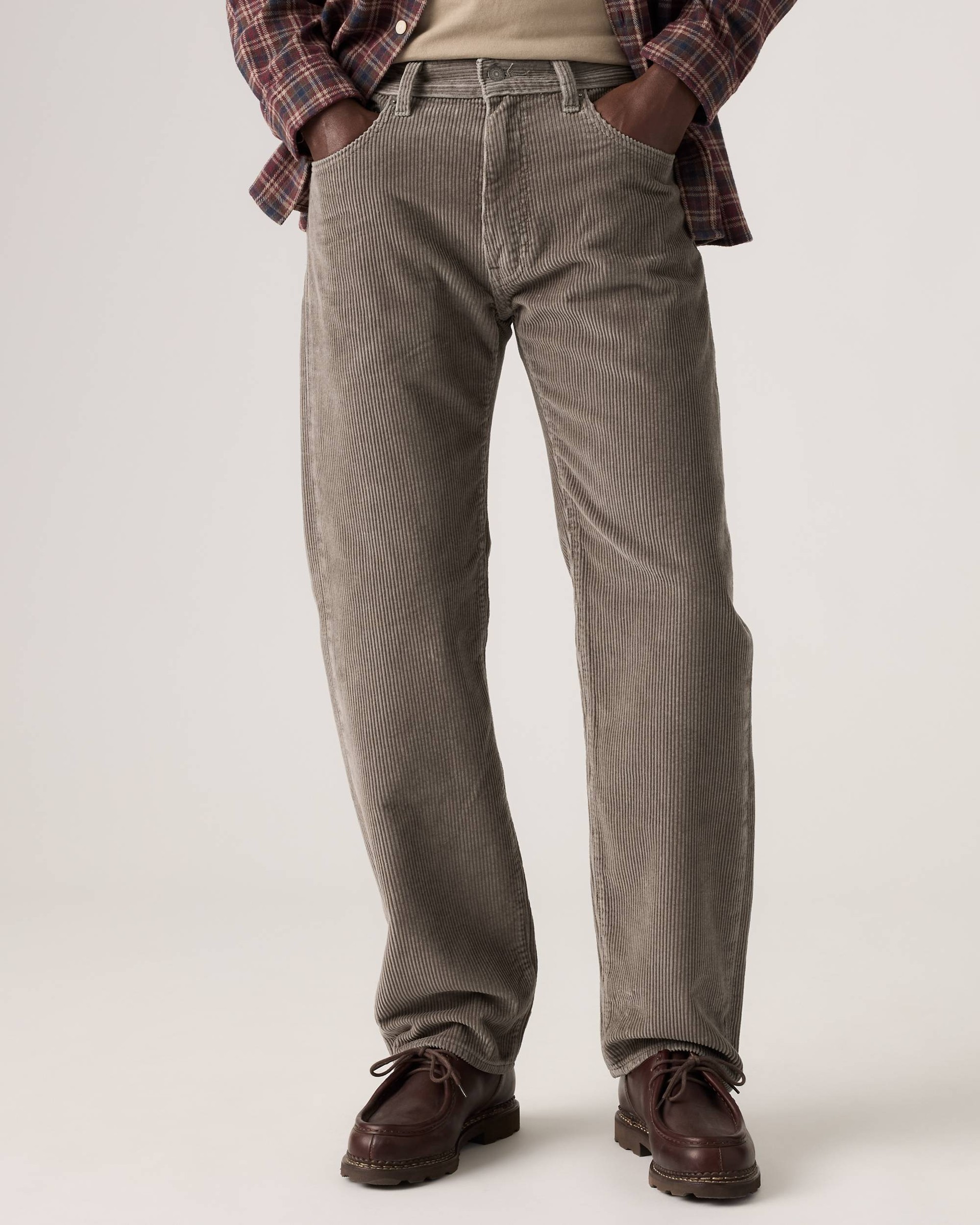 555™ Relaxed Straight Corduroy Men's Jeans - White | Levi's® US