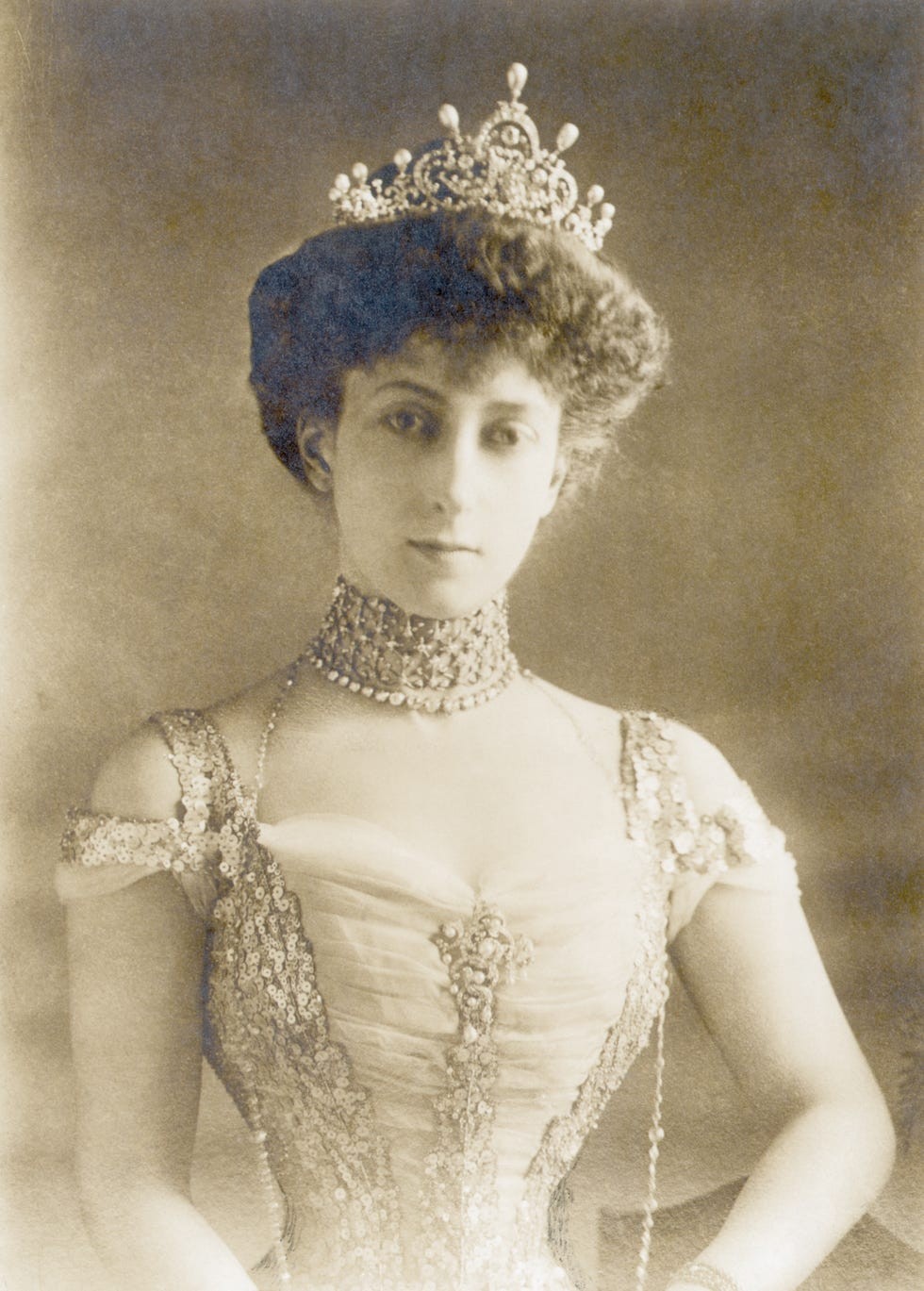 Formal Portrait Of Queen Maud Of Norway