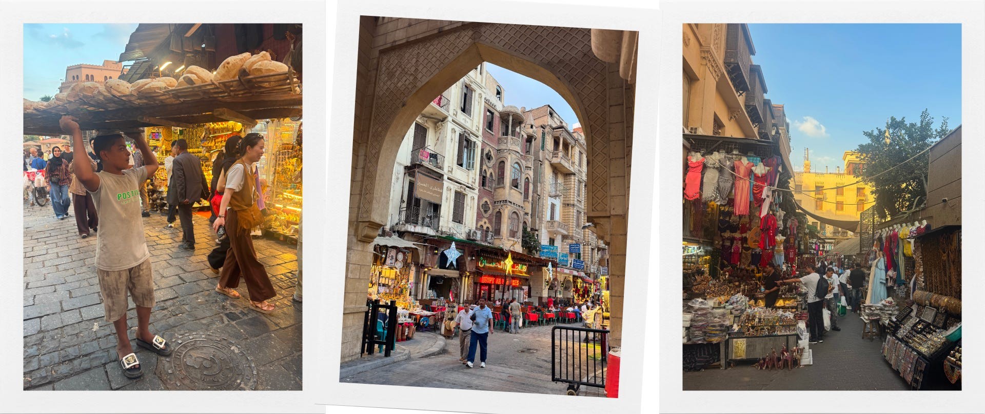 Bustling market scene with vendors and shoppers in a lively urban setting.