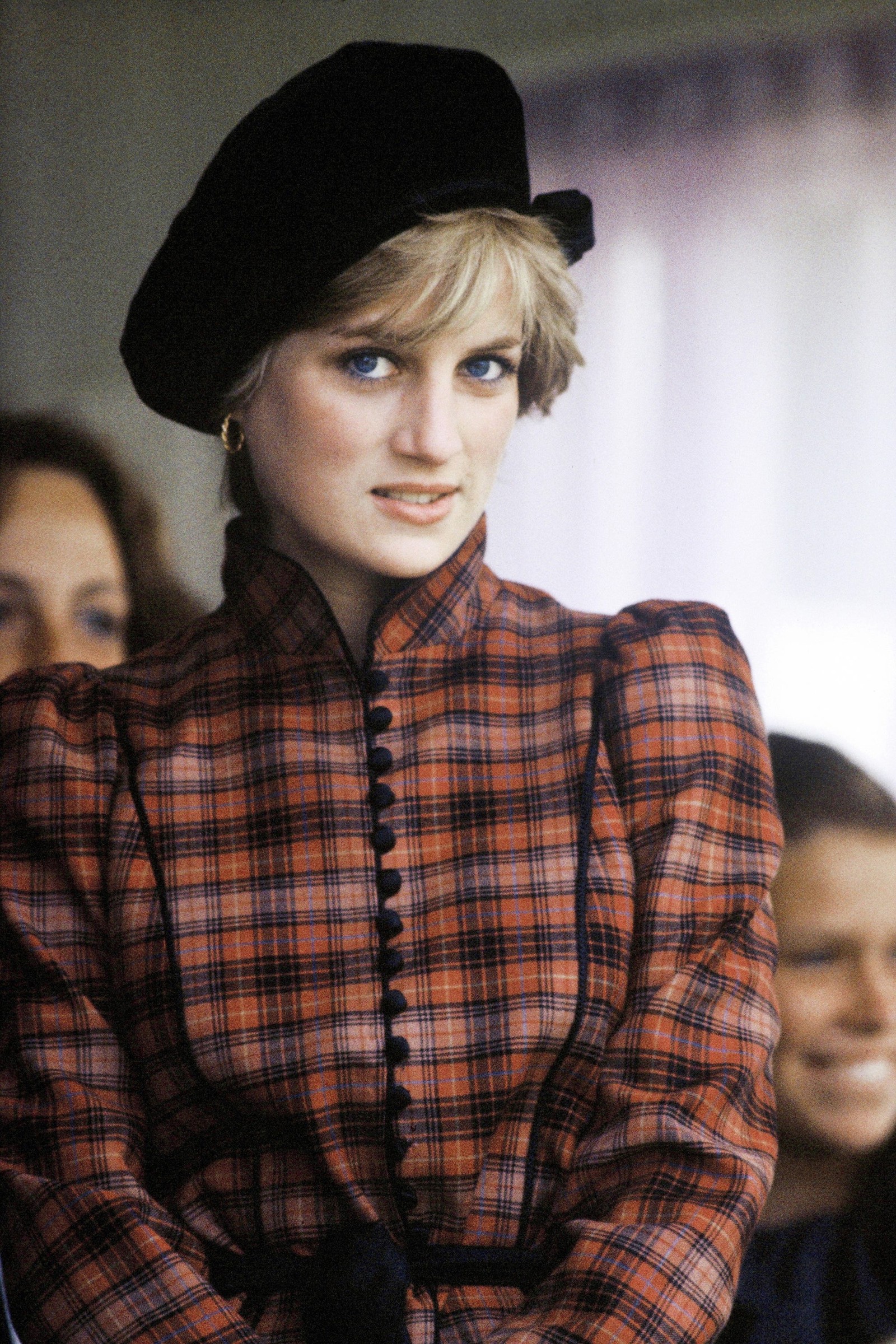 Royal family wearing plaid