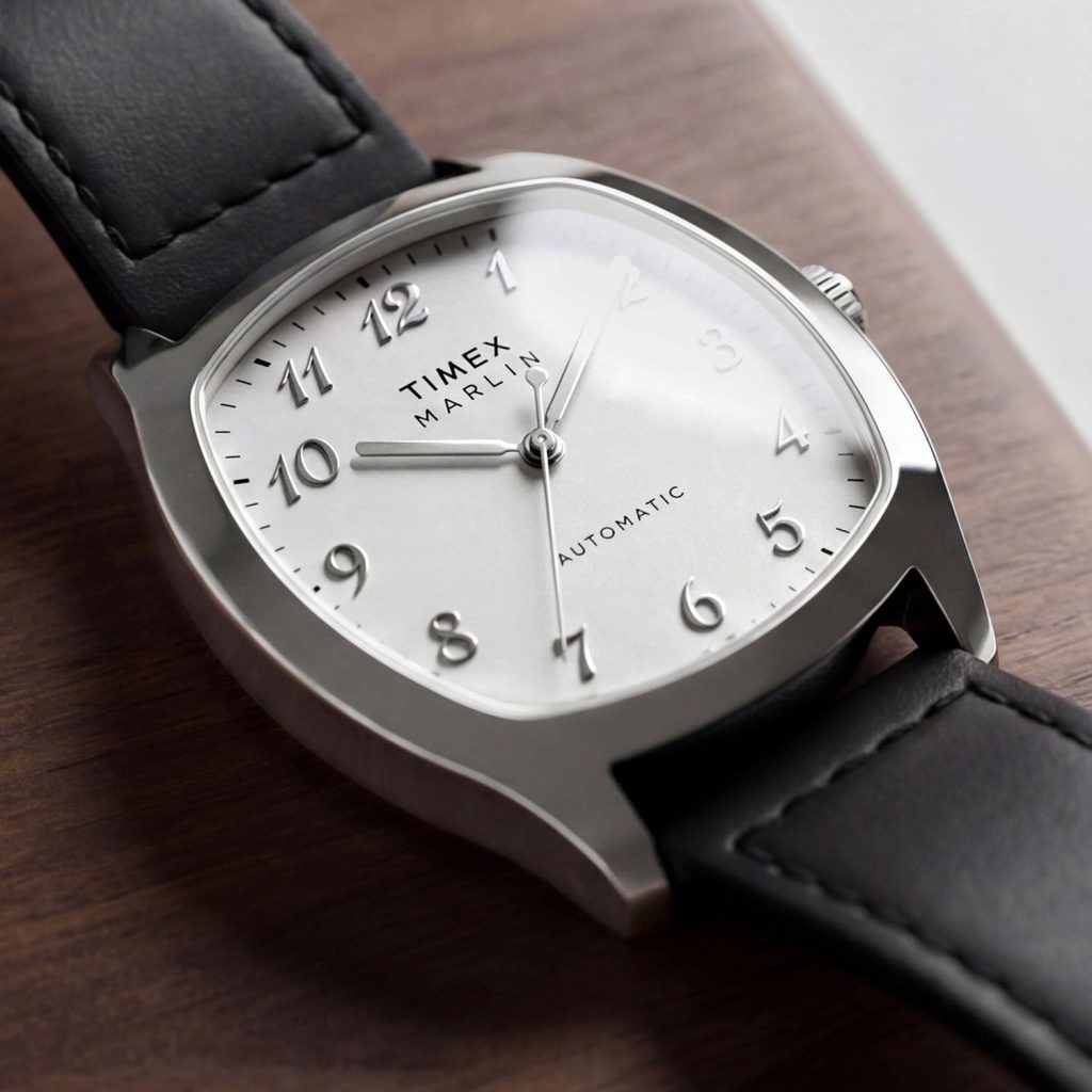 Timex Marlin Chatham Automatic 36mm Cushion-Shaped Dress Watch 36mm Affordable - 6