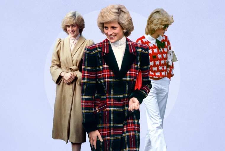 princess diana fall fashion