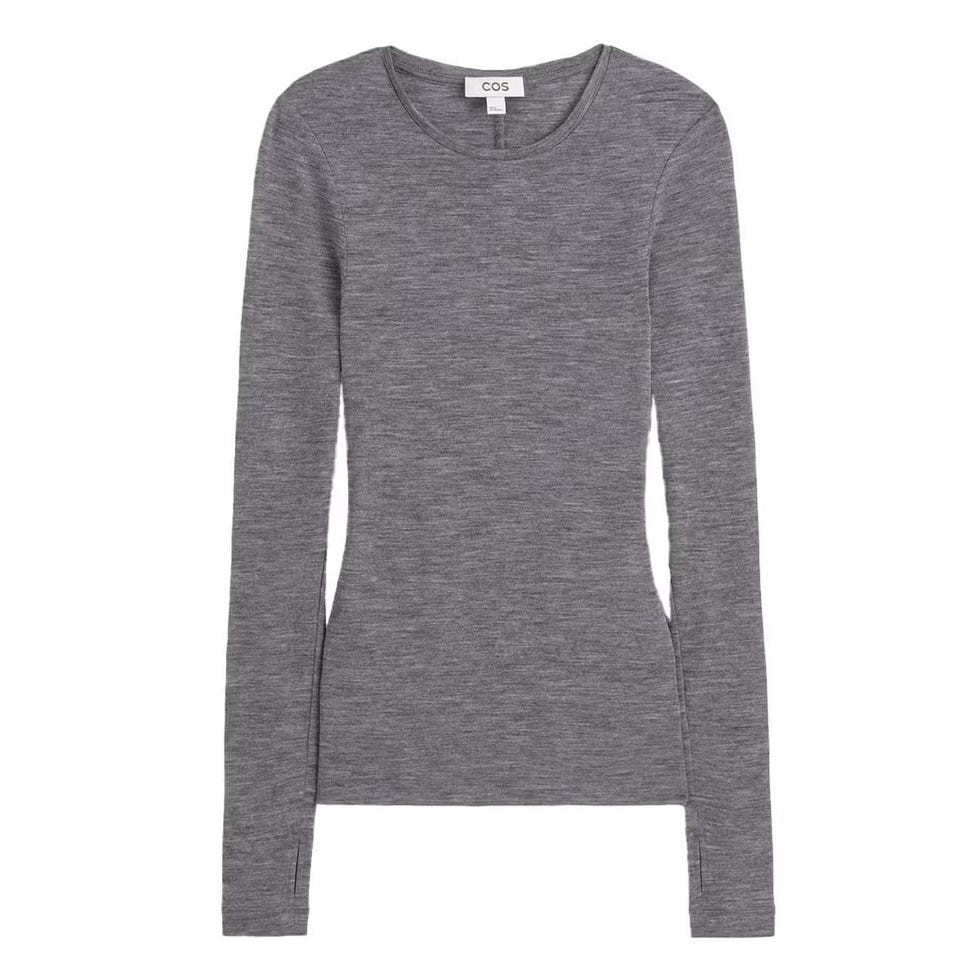 Slim Merino Wool Top