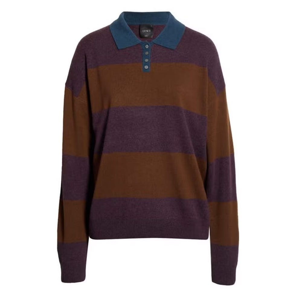 Zoe Rugby Polo Sweater