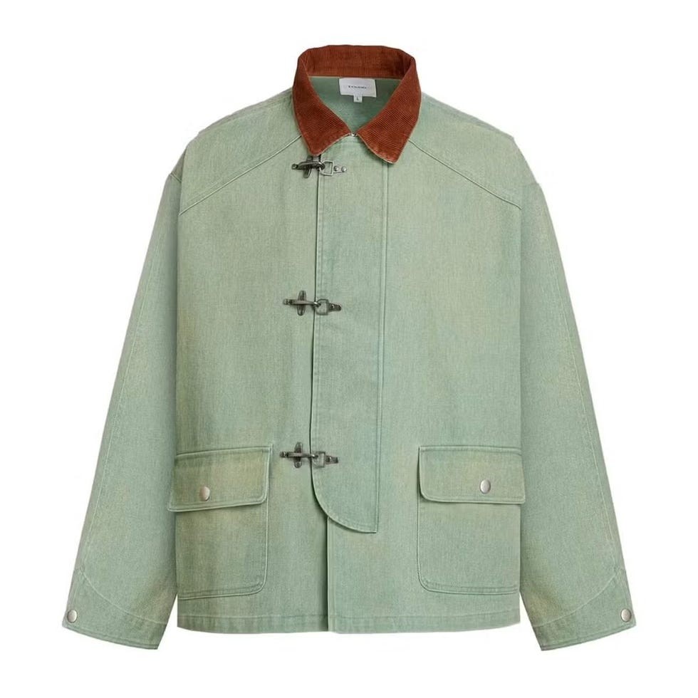Washed Fireman Clasp Workshop Jacket