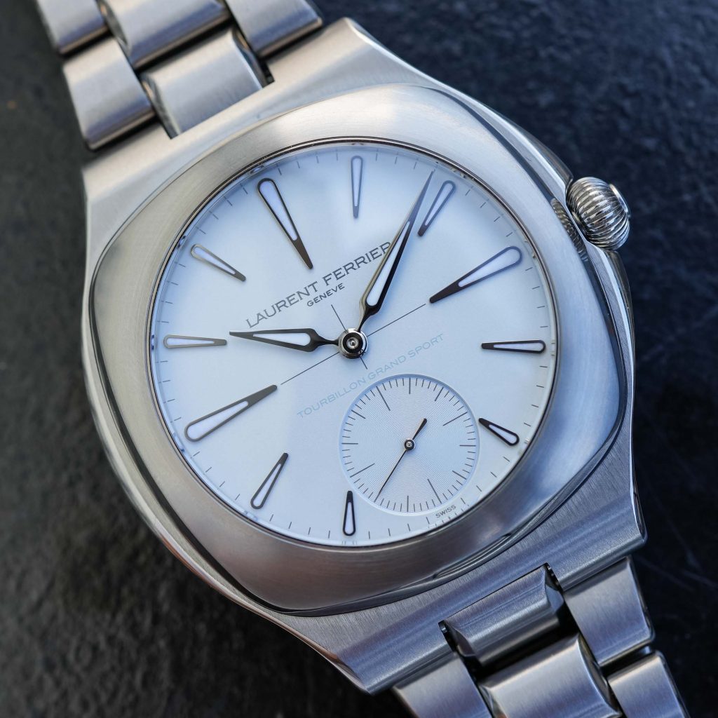 Laurent Ferrier Grand Sport Tourbillon Iceberg Titanium - review - 5