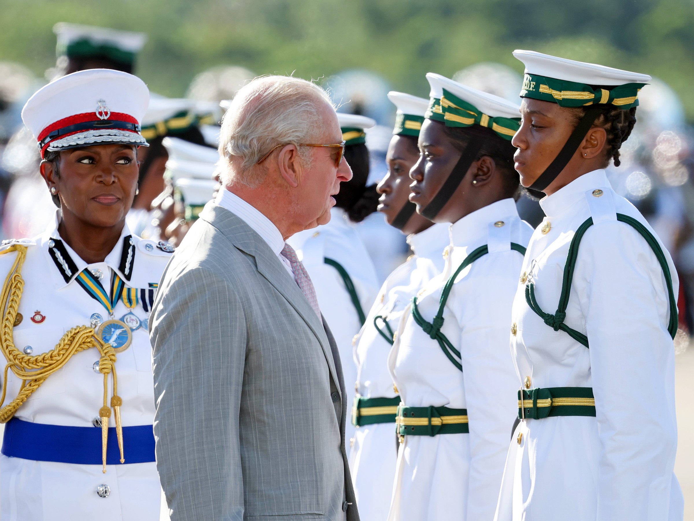 King Charles III Begins Tour In The Bahamas
