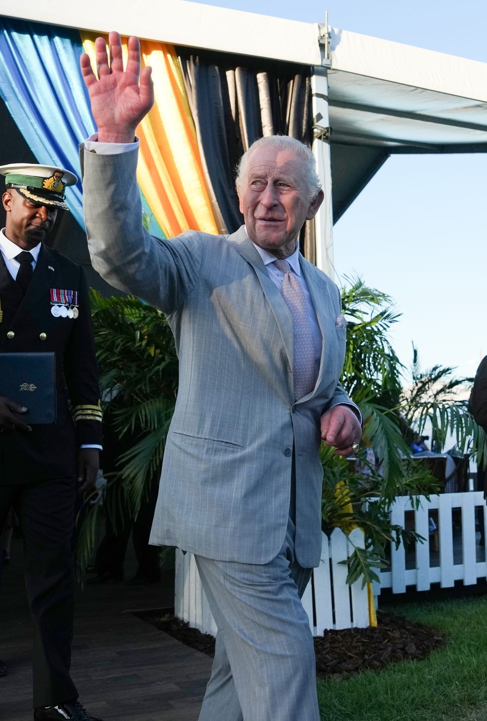 King Charles III Begins Tour In The Bahamas
