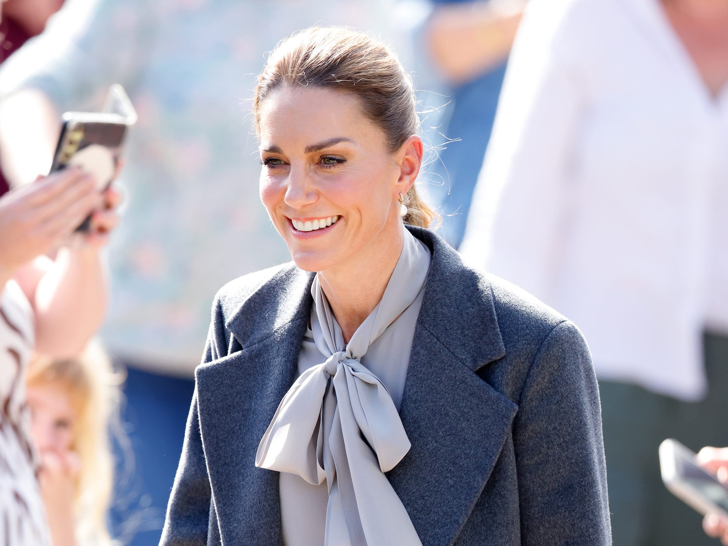 The Princess Of Wales Visits West Sussex Minibus