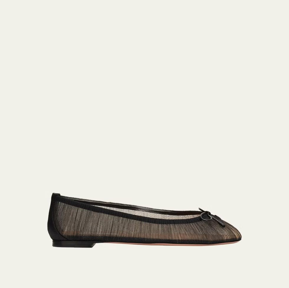 Voile Tulle Ballerina Flats