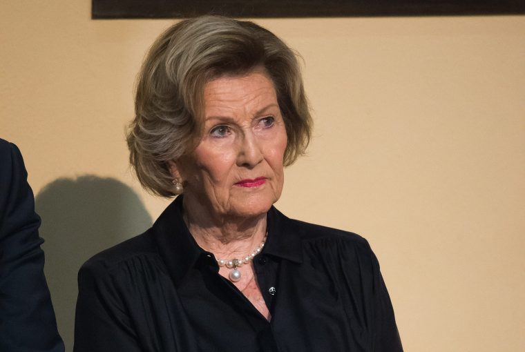 Queen Sonja of Norway attends the opening of the Munch-