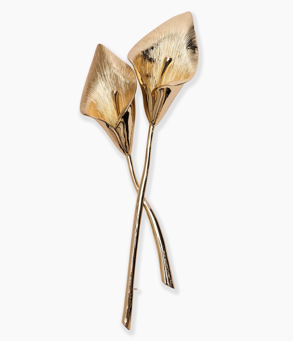 Double Calla Lily Brooch